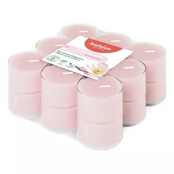 BOLSIUS True Scents velas aromáticas de té magnolia - 18 uds., 4 h de duración