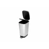 KIS cubo de pedal Metallic Chic cubo L 45L gris acero