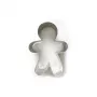 GUARDINI molde para horno hombre de jengibre 20 x 14,7 cm recubrimiento antiadherente acero al carbono