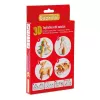 GUARDINI set de moldes 3D para horno hombre de jengibre con 4 moldes en una caja 21 x 12,5 x 2 cm