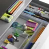KIS Box Sistemo organizador 8, 37,5 x 15 x 5 cm, transparente/gris claro