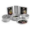 GUARDINI Professional Molde redondo para tartas, Ø20 x 7,5 cm, aluminio anodizado
