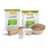 GUARDINI Easy Bake Bio moldes redondos de papel de horno Ø34cm blanco set de 2