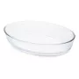 GUARDINI molde ovalado de vidrio borosilicato 35x24x7 cm 3L