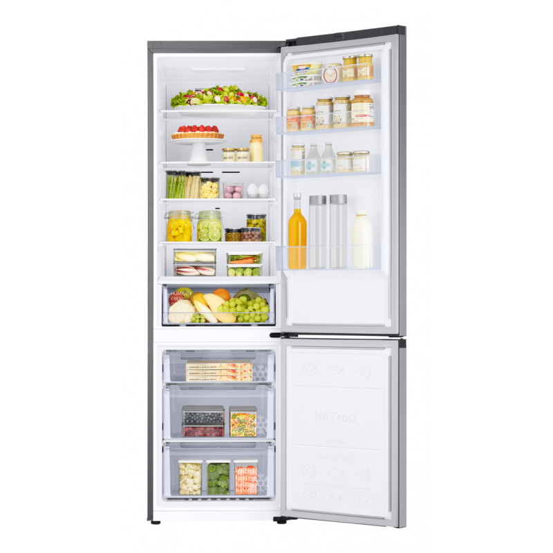 Samsung RL38C600CSA/EG Frigorífico combi independiente, 203 cm de altura, clase de eficiencia energética C, plata