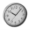 ASI COLLECTION Reloj de pared Ø25,5 cm plata/cromo