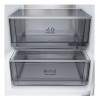 LG GBBS525APY frigorífico con congelador inferior, 375 L Total No Frost, plata