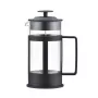 ASI COLLECTION Coffee Press GULFI M 600ml French Press, vidrio borosilicato, negro/plata