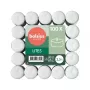 BOLSIUS Velas de té 100 unidades blancas