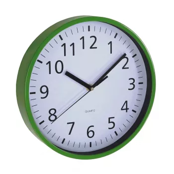 ASI COLLECTION Reloj de pared Ø25,5 cm verde
