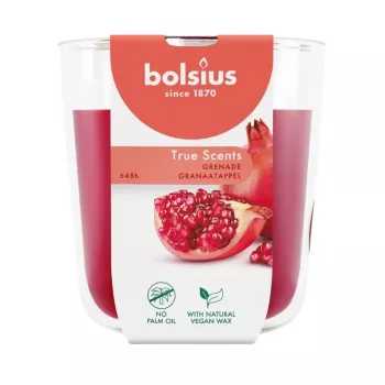 BOLSIUS Vela perfumada True Scents granada en vaso Ø97x85mm