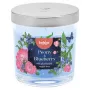 Bolsius Vela perfumada en vaso Aromatic Floral Fusion peonía y arándano Ø80x72mm