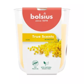 BOLSIUS Vela perfumada True Scents mimosa en vaso Ø80x73mm
