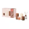 BOLSIUS Cozy Hideaway Apple Cinnamon set de regalo – jabón de manos, loción corporal y vela perfumada
