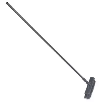 SAUBER cepillo de exterior con mango 34 cm gris