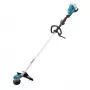 Makita DUR368LZX3 36V (2x18V) Desbrozadora sin escobillas, 350mm de ancho de corte, mango de bicicleta, eje dividido, solo herramienta