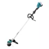 Makita DUR368LZX3 36V (2x18V) Desbrozadora sin escobillas, 350mm de ancho de corte, mango de bicicleta, eje dividido, solo herramienta