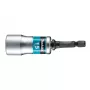 Makita E-03501 Llave de vaso de torsión 15 mm, vástago hexagonal 1/4 pulgadas, 6 caras