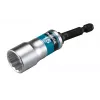 Makita E-03501 Llave de vaso de torsión 15 mm, vástago hexagonal 1/4 pulgadas, 6 caras