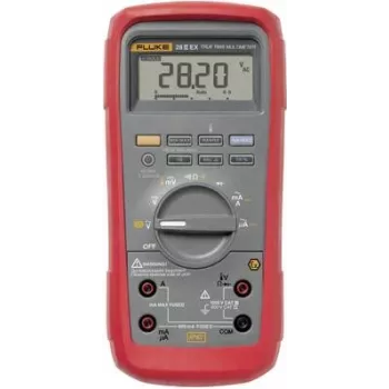 Fluke 28 II Ex Multímetro digital True-RMS de seguridad intrínseca CAT IV 600V 4017165