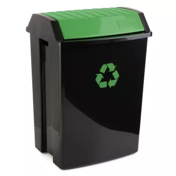Tatay Cubo de basura 50L, verde