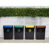 Tatay Cubo de basura 50L, verde