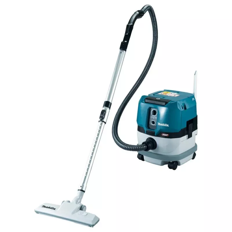 Makita VC001GLZ 40V Max XGT aspirador en húmedo/seco sin escobillas clase L, 8L en seco / 6L en húmedo, filtro HEPA, compatible con AWS