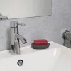Jabonera de cerámica TATAY Soft, Gris antracita