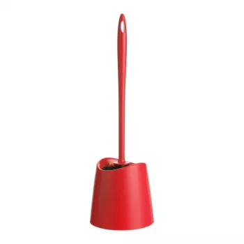 Cepillo de inodoro TATAY WC-Standard Rojo con soporte