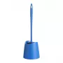 TATAY WC-Standard Juego de cepillo de inodoro y soporte Azul