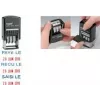 Trodat Printy Dater 4850L PAYÉ LE (FR) Sello de fecha autoentintable, Francés, 24 x 24 mm, Negro 4850/L2