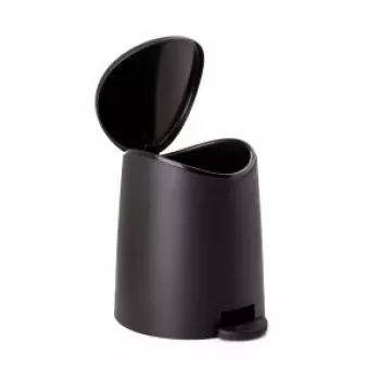 Cubo de pedal de baño TATAY 3L Standard Negro