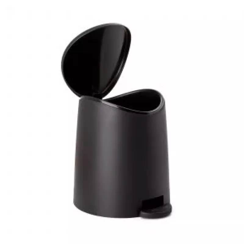 Cubo de pedal de baño TATAY 3L Standard Negro