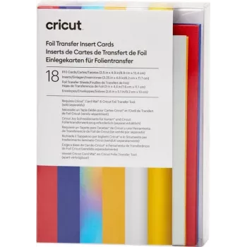 Cricut Insert Cards Foil Celebration R10 set de tarjetas rojo, azul (2009476)
