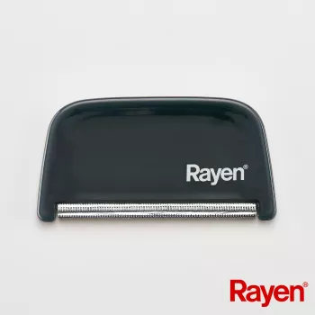 RAYEN Quitapelusas afeitadora de tejidos recargable con cuchillas de acero inoxidable