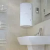 TATAY Armario de baño esquinero blanco