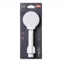 TATAY Capri cabezal de ducha Ø7,5 cm, 1 tipo de chorro, blanco mate