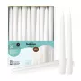 BOLSIUS Velas de mesa profesionales blancas 250/24mm pack de 30