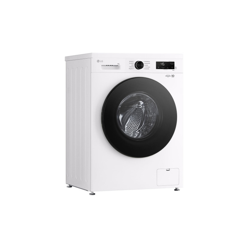 LG F4WB308Y lavadora de carga frontal 8 kg 1400 rpm con AI DD y vapor