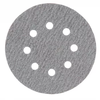 Makita D-65838 disco de lijado 125mm grano P80 pack de 10 velcro 8 agujeros