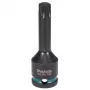 Makita Impact Black llave de vaso Torx T55 con accionamiento de 1/2