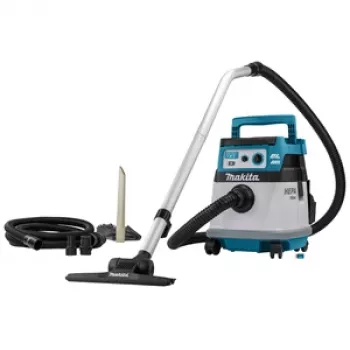 Makita DVC157LZX3 36V LXT aspirador en húmedo y seco sin escobillas 15L clase L AWS solo