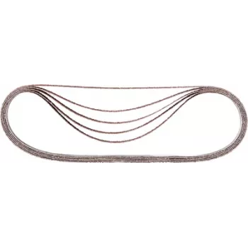 Makita P-43343 Set de bandas de lija, grano 80, 533 mm x 13 mm, 5 uds.