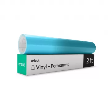 Cricut vinilo permanente activado en frío 30,5x61cm azul turquesa (2009588)