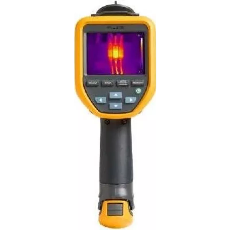 Fluke TiS20+ / TiS20+ MAX Cámara termográfica, resolución IR 120 x 90, -20°C a 400°C, LCD de 3,5 pulgadas, negro/amarillo 5206249