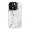 Evelatus Funda Armor para Apple iPhone 15 Pro - híbrida TPU+PC, impresión personalizada mármol blanco