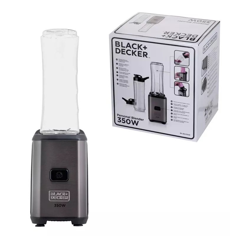 BLACK & DECKER batidora Sportmixer BXJBA350E 350W gris