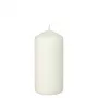 PAPSTAR vela cilíndrica 13 cm blanca