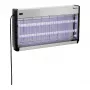 Bartscher IV-65 matainsectos eléctrico, 2 tubos UV-A de 15 W, cobertura 150 m², rejilla de 2500 V, montaje en pared/de pie, aluminio/plástico