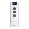 MOES YK2169 interruptor de escena inalámbrico ZigBee 3.0, 4 canales, 12 escenas, con batería, blanco